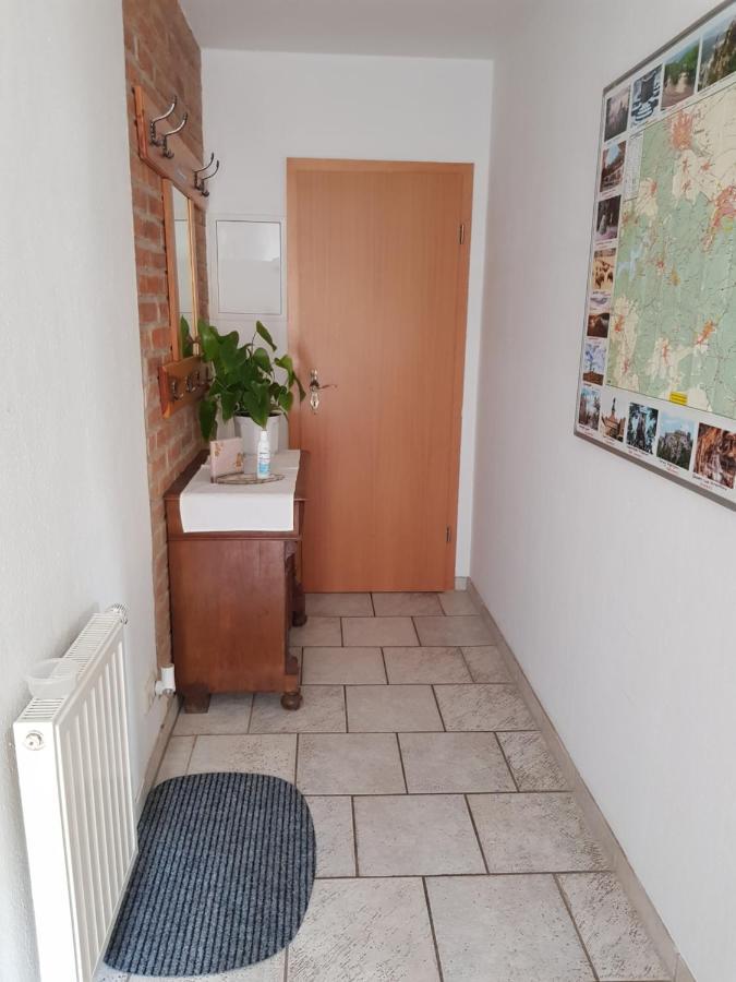 Ferienwohnung Burgenblick Thale Eksteriør billede